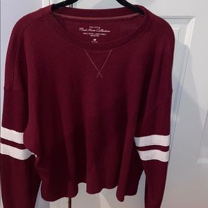 Hollister Long Sleeve Knitted Top